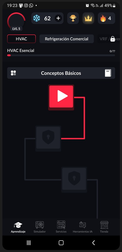 Ruta de aprendizaje HVAC